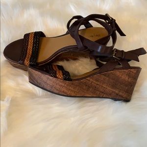 Mossimo Braided Cork Wedges - Size 8 1/2